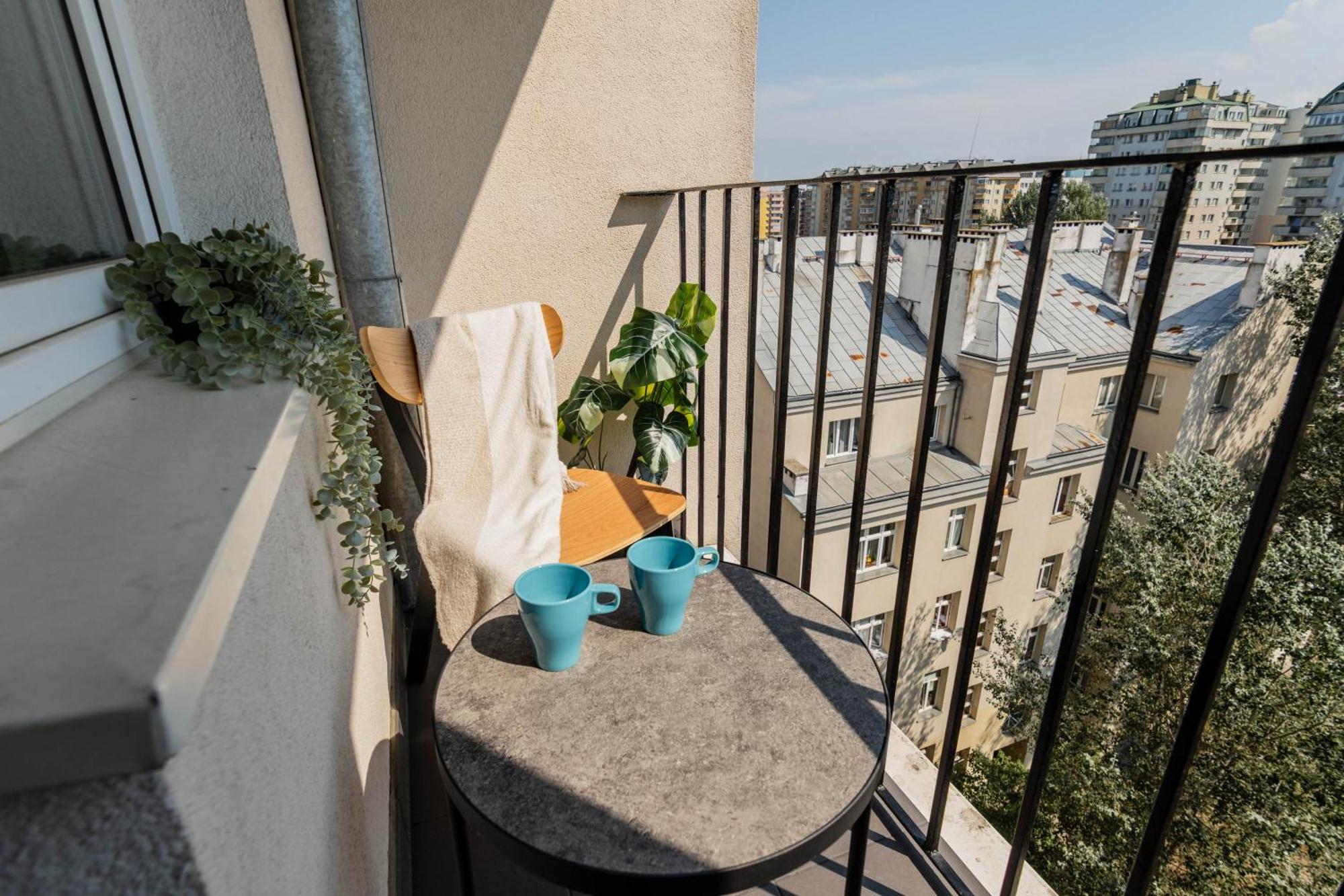 Blue Matcha Premium Apartment Okopowa Varşovia Exterior foto