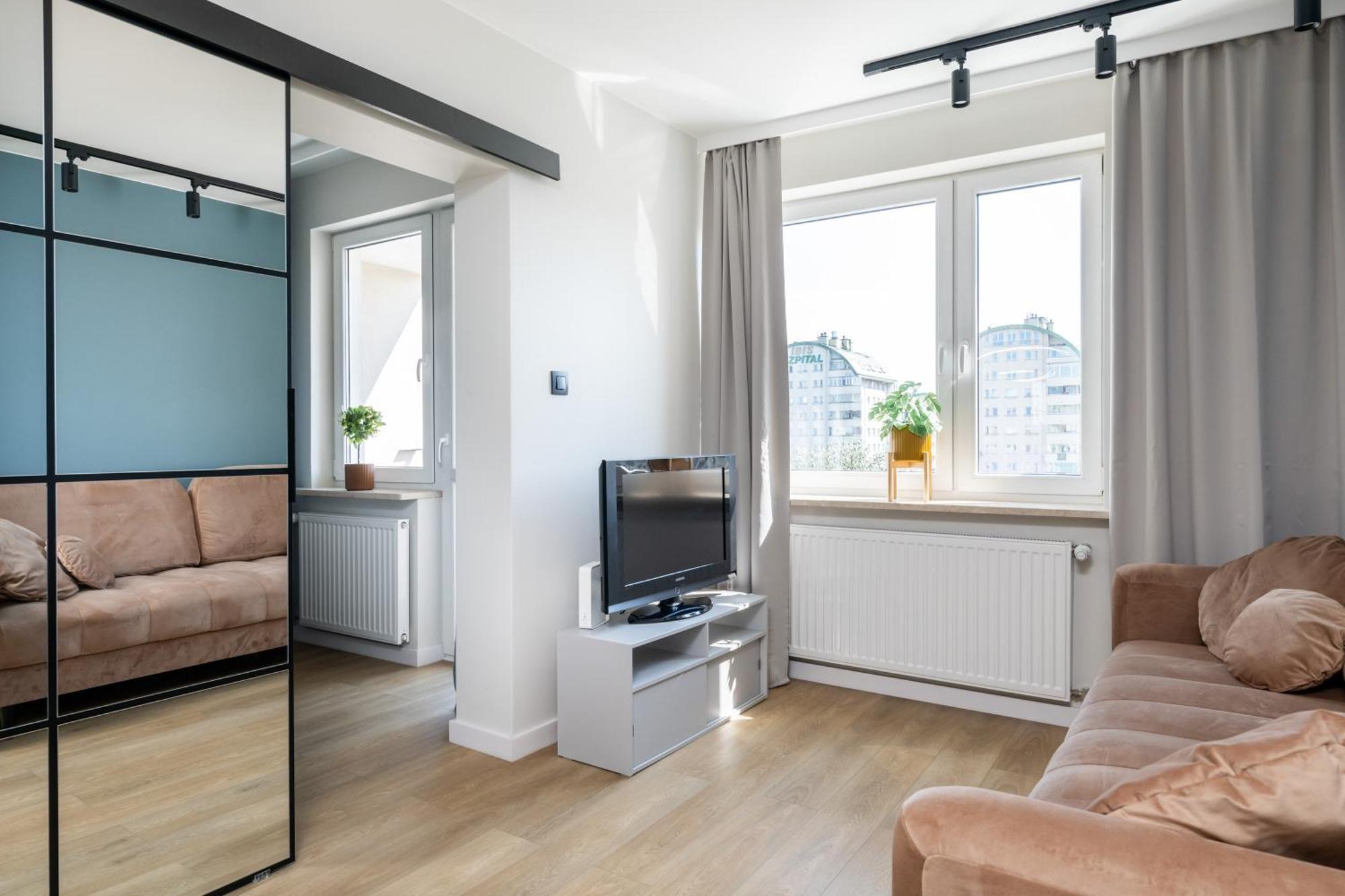 Blue Matcha Premium Apartment Okopowa Varşovia Exterior foto