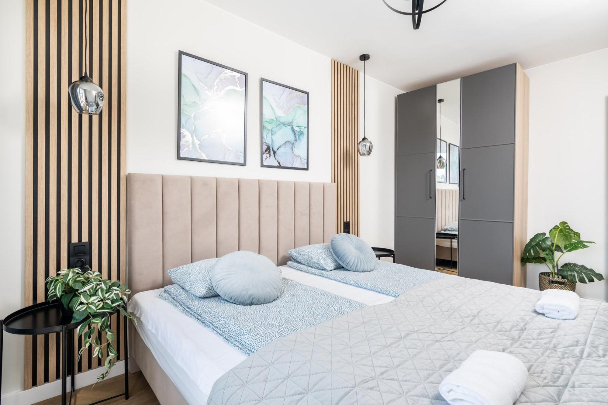Blue Matcha Premium Apartment Okopowa Varşovia Exterior foto
