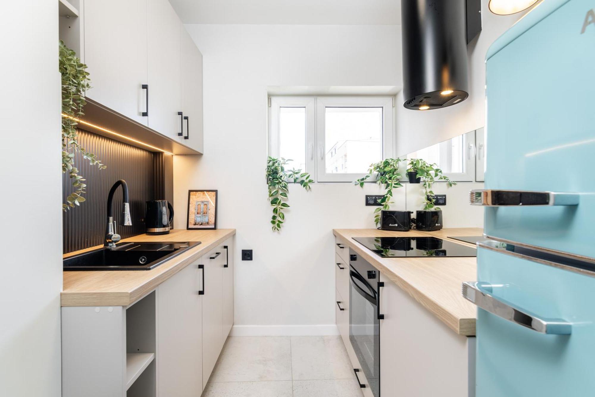 Blue Matcha Premium Apartment Okopowa Varşovia Exterior foto